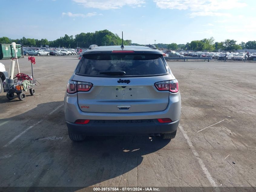 2022 Jeep Compass Altitude Fwd VIN: 3C4NJCBB6NT234477 Lot: 39757584