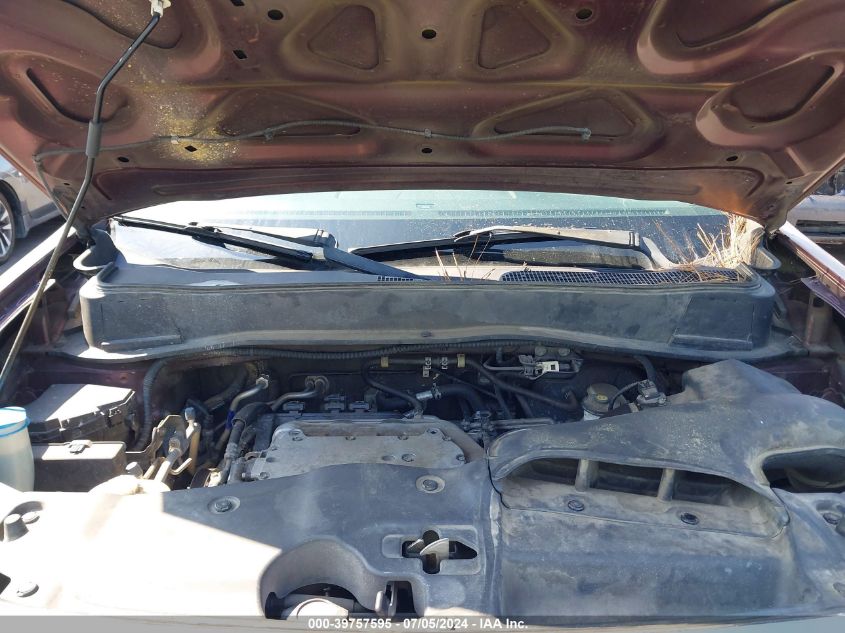 2013 Honda Pilot Ex-L VIN: 5FNYF3H58DB032916 Lot: 39757595