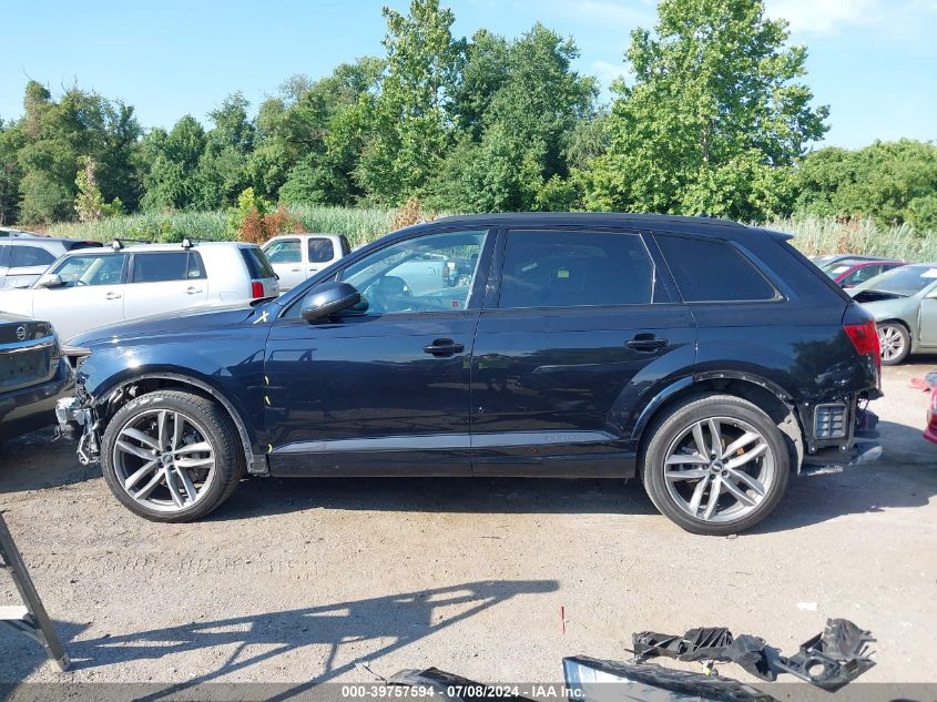 2018 Audi Q7 3.0T Premium VIN: WA1VABF78JD009911 Lot: 39757594