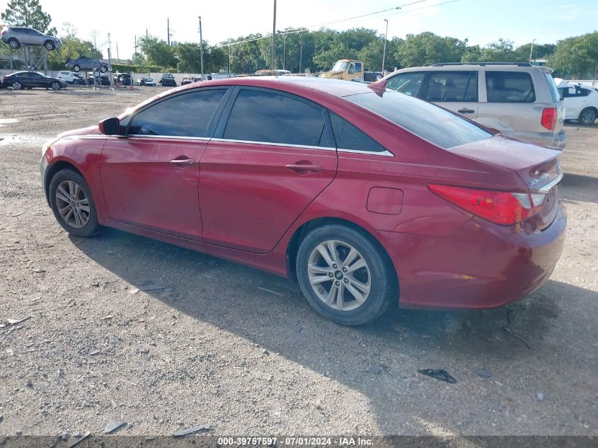 2011 Hyundai Sonata Gls VIN: 5NPEB4ACXBH208845 Lot: 39757597