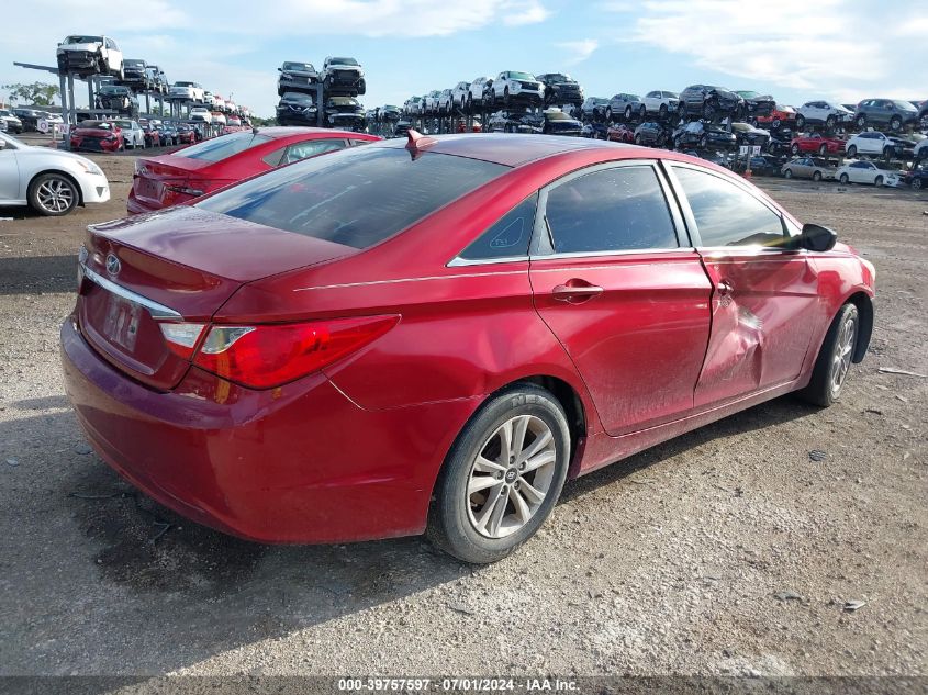 2011 Hyundai Sonata Gls VIN: 5NPEB4ACXBH208845 Lot: 39757597