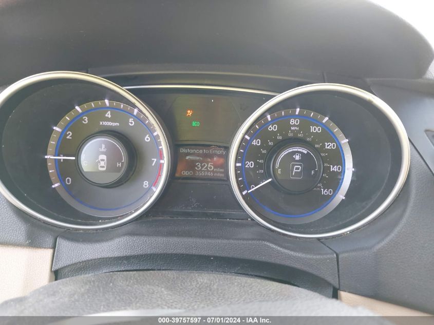 5NPEB4ACXBH208845 2011 Hyundai Sonata Gls