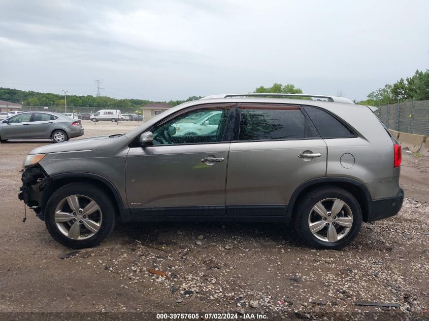 2012 Kia Sorento Ex VIN: 5XYKUCA62CG206095 Lot: 39757605