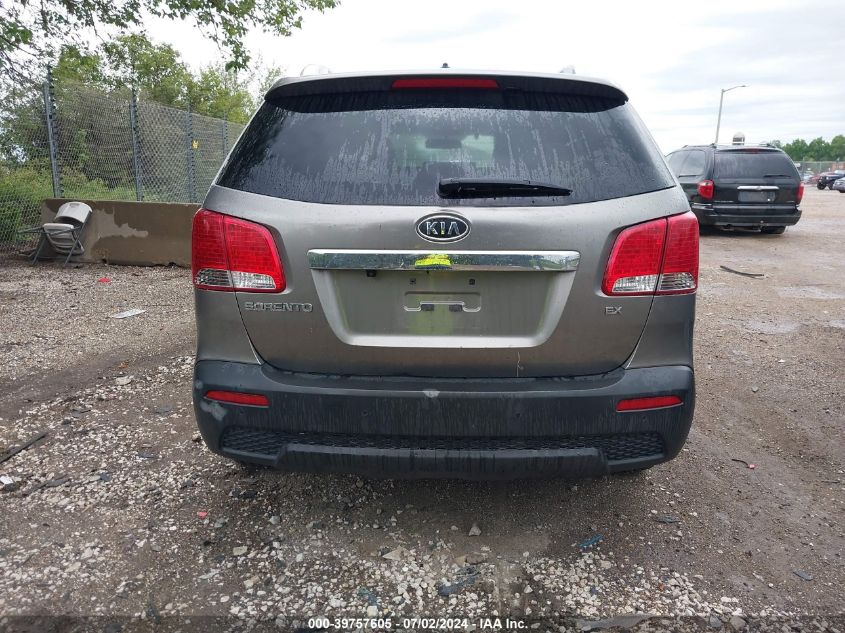 2012 Kia Sorento Ex VIN: 5XYKUCA62CG206095 Lot: 39757605