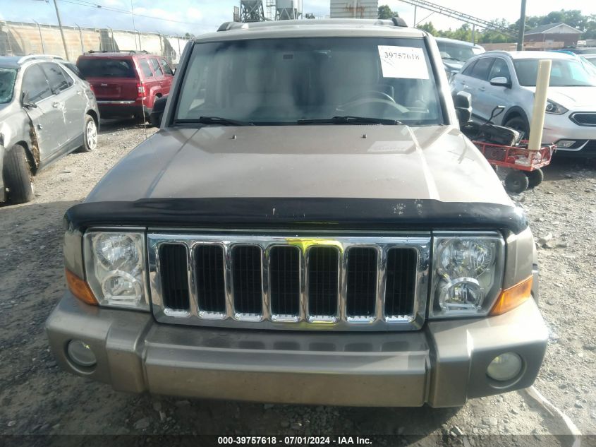 2006 Jeep Commander Limited VIN: 1J8HG58N06C328921 Lot: 39757618