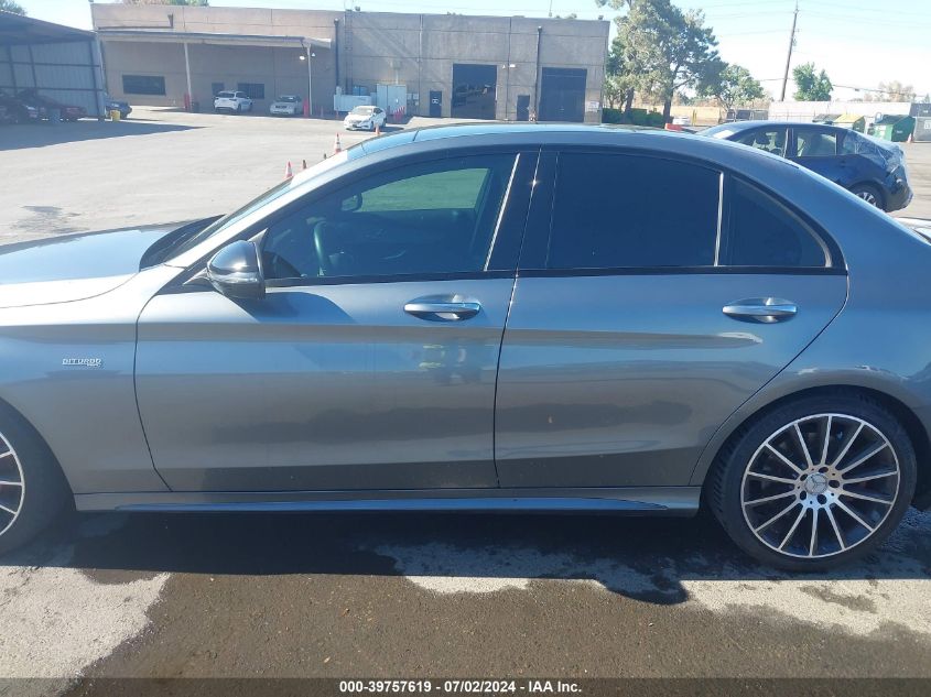 2018 Mercedes-Benz Amg C 43 4Matic VIN: 55SWF6EB9JU252823 Lot: 39757619