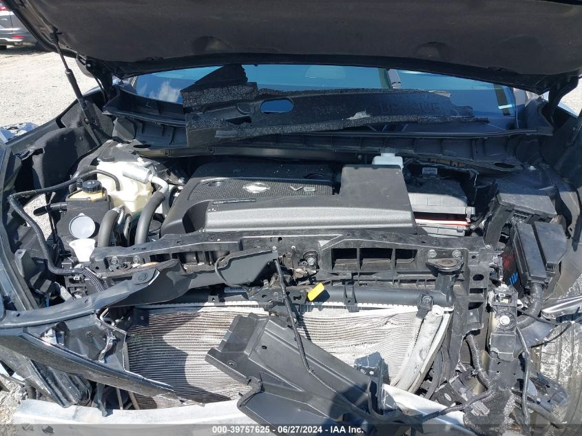 2019 Nissan Murano Sv VIN: 5N1AZ2MS9KN140860 Lot: 39757625