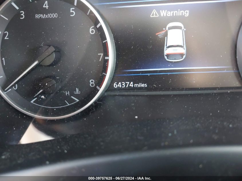 2019 Nissan Murano Sv VIN: 5N1AZ2MS9KN140860 Lot: 39757625