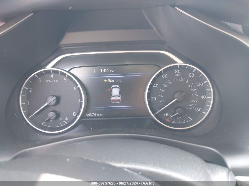 2019 Nissan Murano Sv VIN: 5N1AZ2MS9KN140860 Lot: 39757625