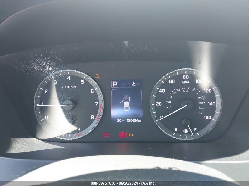 2015 Hyundai Sonata Se VIN: 5NPE24AF0FH258136 Lot: 39757630