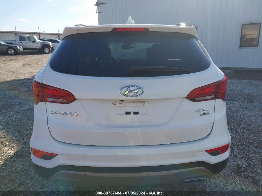 2017 Hyundai Santa Fe Sport 2.4L VIN: 5XYZUDLB0HG460412 Lot: 39757684