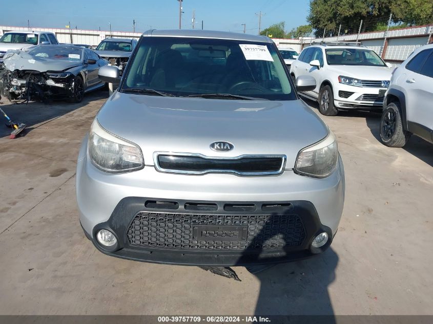 2016 Kia Soul + VIN: KNDJP3A55G7871425 Lot: 39757709