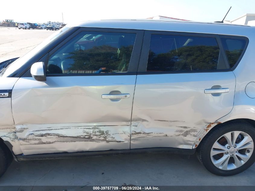 2016 Kia Soul + VIN: KNDJP3A55G7871425 Lot: 39757709