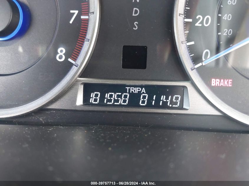 2013 Honda Crosstour Exl VIN: 5J6TF1H57DL002733 Lot: 39757713