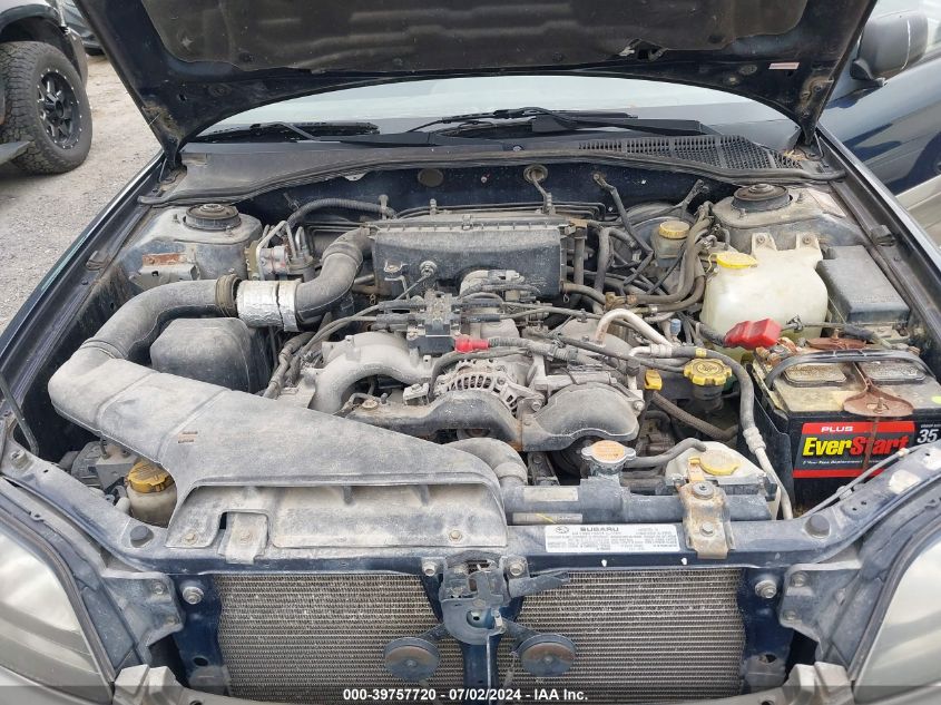 2000 Subaru Legacy Outback Awp VIN: 4S3BH675XY6629991 Lot: 39757720