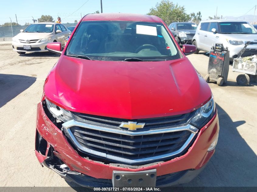 2018 Chevrolet Equinox Lt VIN: 3GNAXJEV4JS501579 Lot: 39757721