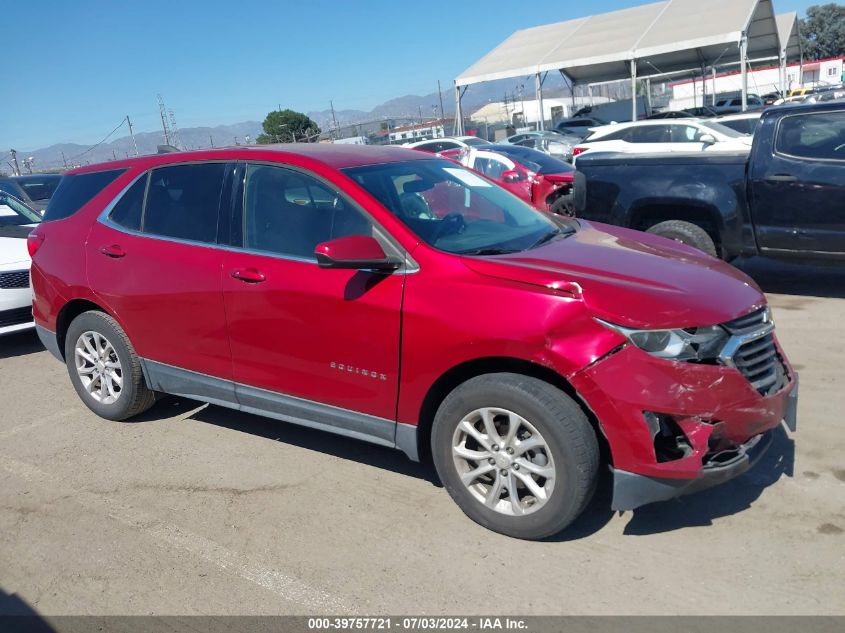 2018 Chevrolet Equinox Lt VIN: 3GNAXJEV4JS501579 Lot: 39757721