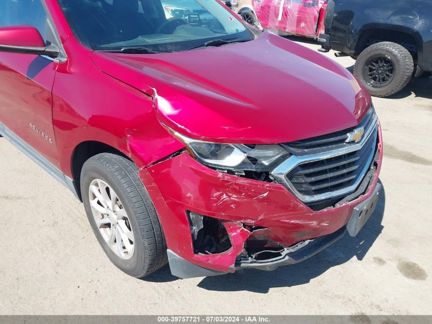 2018 Chevrolet Equinox Lt VIN: 3GNAXJEV4JS501579 Lot: 39757721