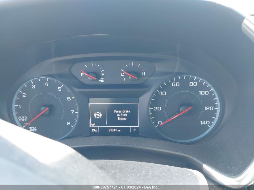 2018 Chevrolet Equinox Lt VIN: 3GNAXJEV4JS501579 Lot: 39757721