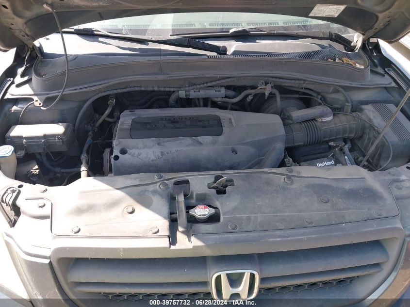 2003 Honda Pilot Ex VIN: 2HKYF18413H622600 Lot: 39757732