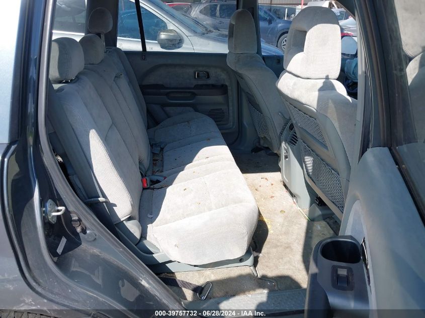 2003 Honda Pilot Ex VIN: 2HKYF18413H622600 Lot: 39757732