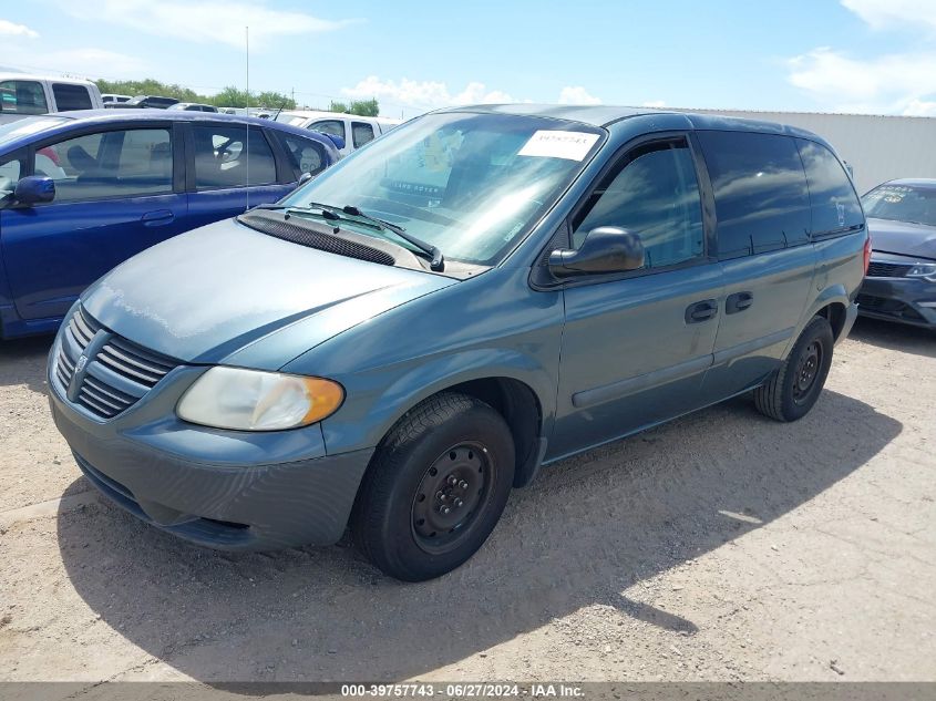 2005 Dodge Caravan Se VIN: 1D4GP25B05B276287 Lot: 39757743