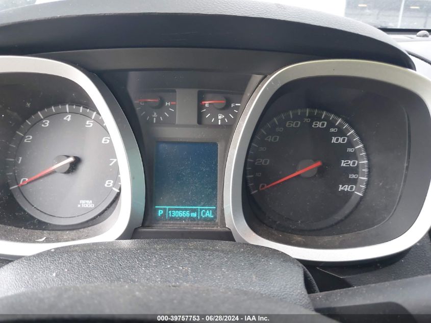 2016 Chevrolet Equinox Ls VIN: 1GNALBEK9GZ104257 Lot: 39757753