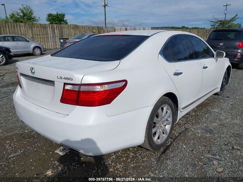 2007 Lexus Ls 460 VIN: JTHBL46F275002945 Lot: 39757756