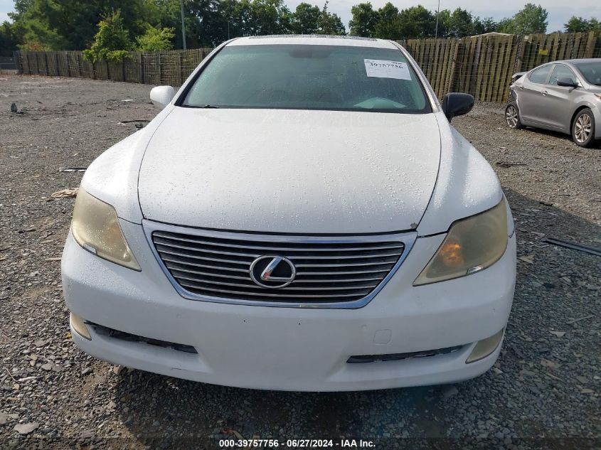 2007 Lexus Ls 460 VIN: JTHBL46F275002945 Lot: 39757756