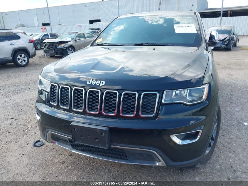 2017 Jeep Grand Cherokee Limited 4X4 VIN: 1C4RJFBG6HC783868 Lot: 39757765