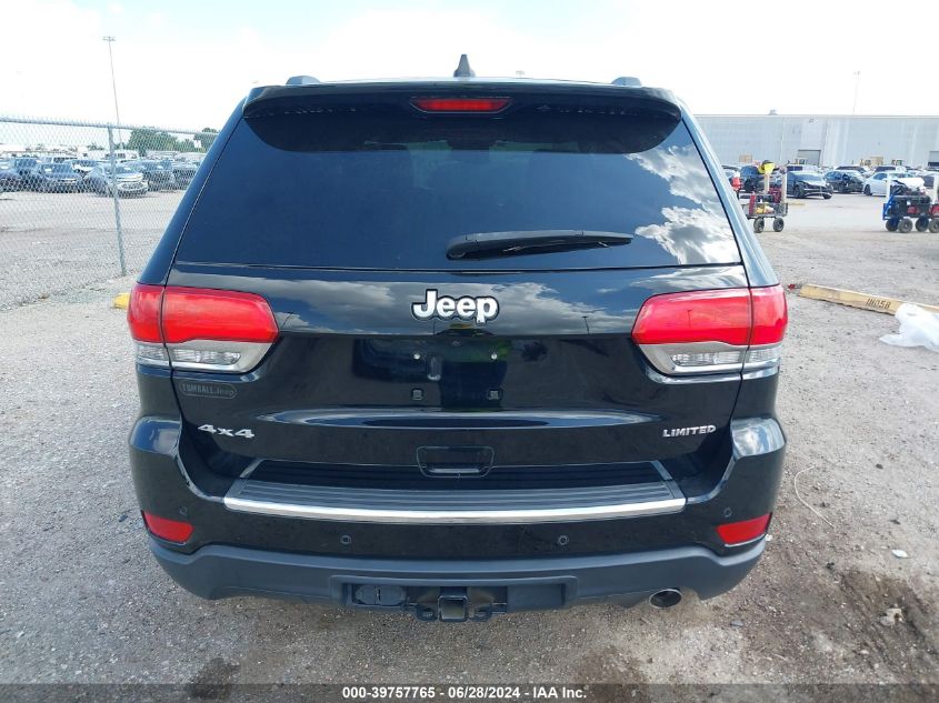 2017 Jeep Grand Cherokee Limited 4X4 VIN: 1C4RJFBG6HC783868 Lot: 39757765