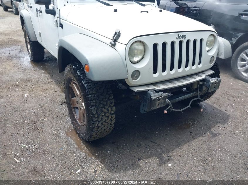 2014 Jeep Wrangler Unlimited Sport VIN: 1C4BJWDG9EL171237 Lot: 39757790