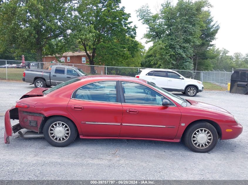 1998 Mercury Sable Ls VIN: 1MEFM53S8WA618807 Lot: 39757797