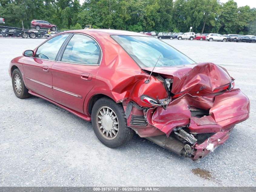 1998 Mercury Sable Ls VIN: 1MEFM53S8WA618807 Lot: 39757797