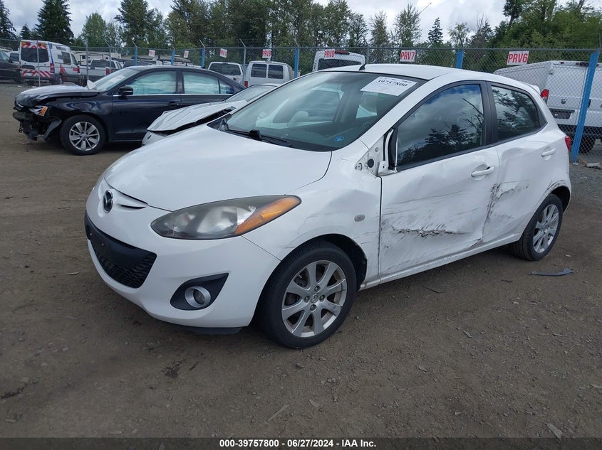2011 Mazda Mazda2 Touring VIN: JM1DE1HZ7B0104757 Lot: 39757800