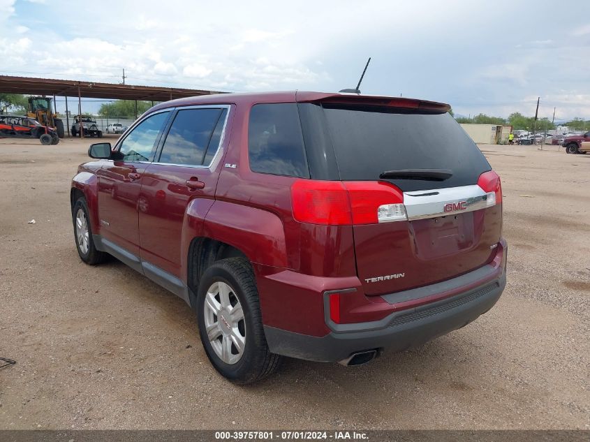 2016 GMC Terrain Sle-1 VIN: 2GKFLSEK4G6354939 Lot: 39757801