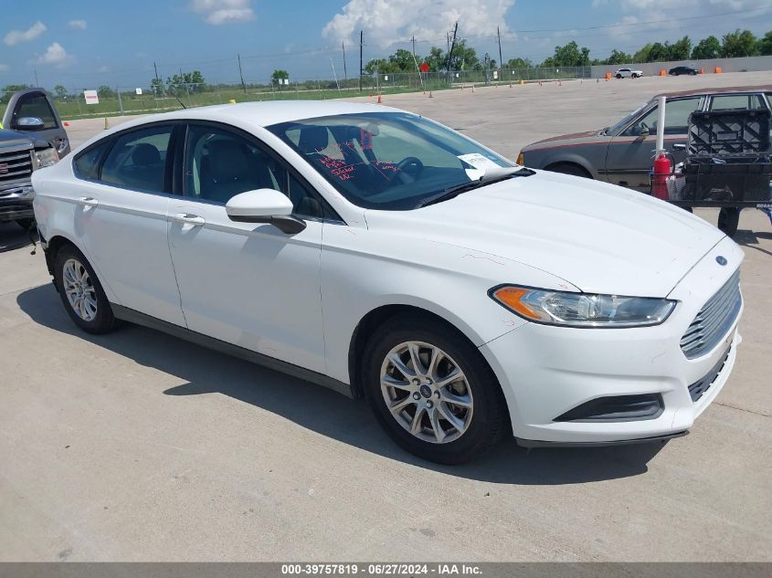 2015 FORD FUSION S - 3FA6P0G71FR163182