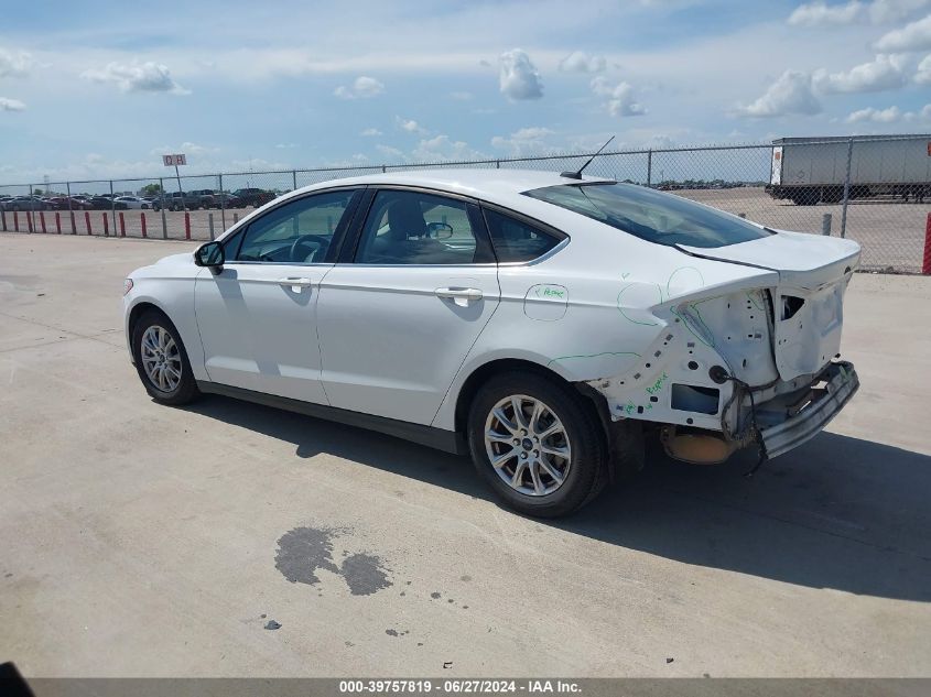 2015 FORD FUSION S - 3FA6P0G71FR163182