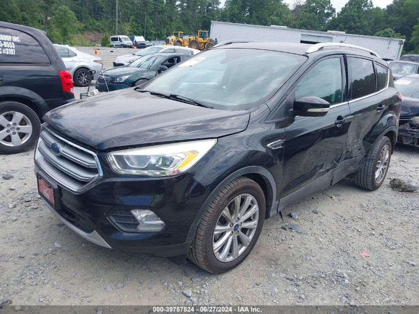 2017 FORD ESCAPE TITANIUM - 1FMCU9J9XHUE18116