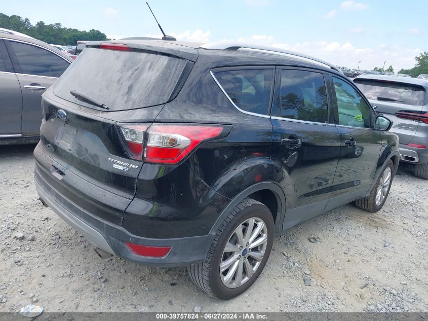 2017 FORD ESCAPE TITANIUM - 1FMCU9J9XHUE18116