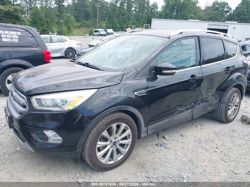 2017 FORD ESCAPE TITANIUM - 1FMCU9J9XHUE18116