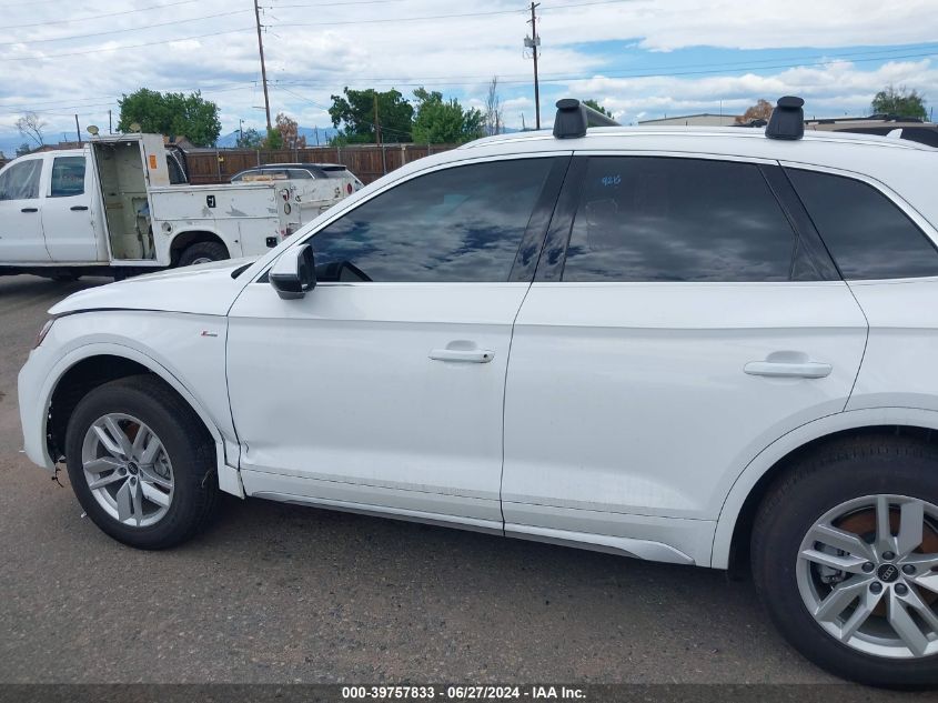 2023 Audi Q5 Premium 45 VIN: WA1GAAFY6P2014329 Lot: 39757833