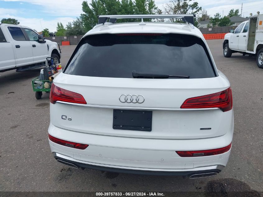 2023 Audi Q5 Premium 45 VIN: WA1GAAFY6P2014329 Lot: 39757833