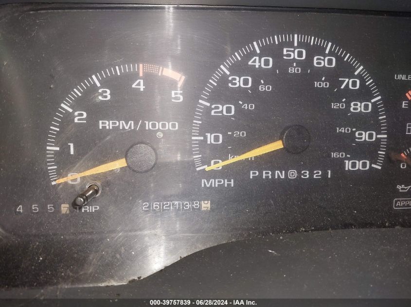 1995 Chevrolet Tahoe K1500 VIN: 1GNEK13K5SJ411336 Lot: 39757839