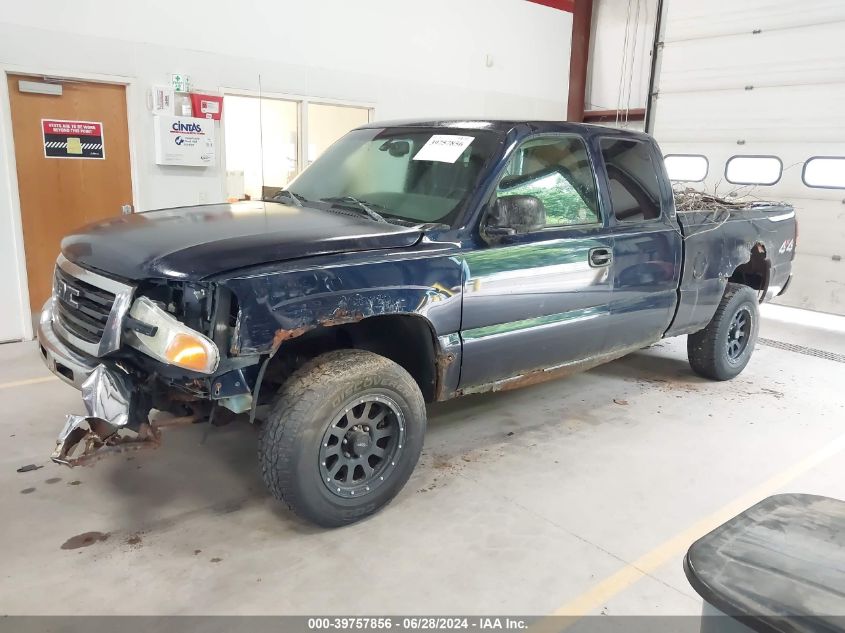 2005 GMC Sierra 1500 Sle VIN: 2GTEK19B551331954 Lot: 39757856