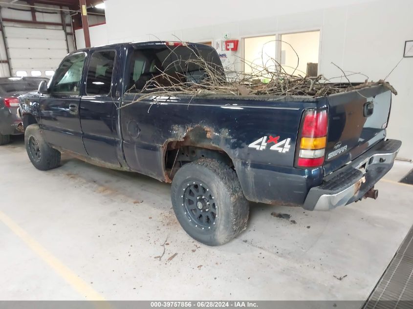 2005 GMC Sierra 1500 Sle VIN: 2GTEK19B551331954 Lot: 39757856