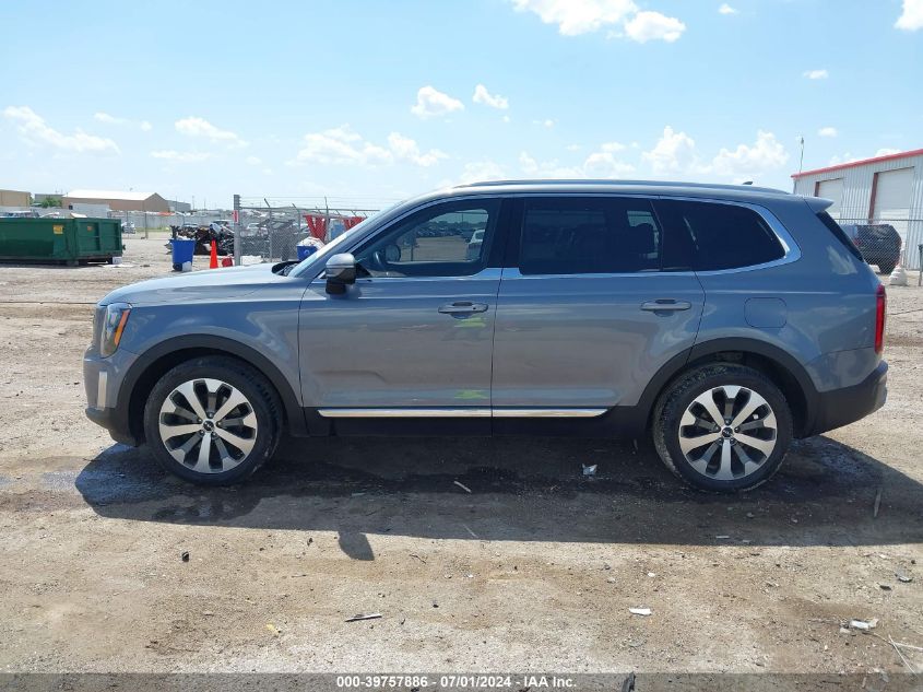 2022 Kia Telluride Ex VIN: 5XYP34HCXNG304434 Lot: 39757886