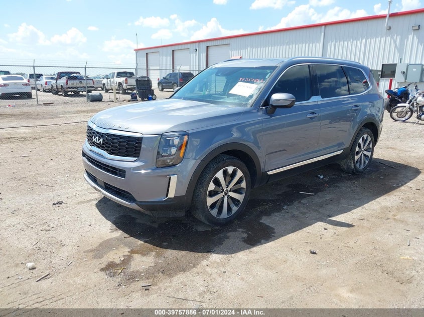 2022 Kia Telluride Ex VIN: 5XYP34HCXNG304434 Lot: 39757886