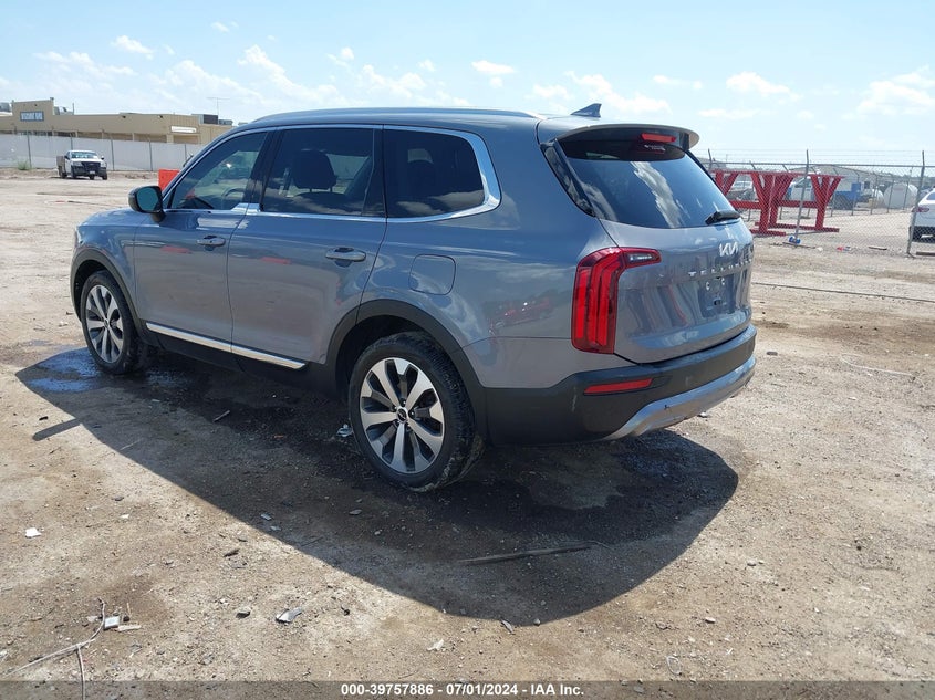 2022 Kia Telluride Ex VIN: 5XYP34HCXNG304434 Lot: 39757886