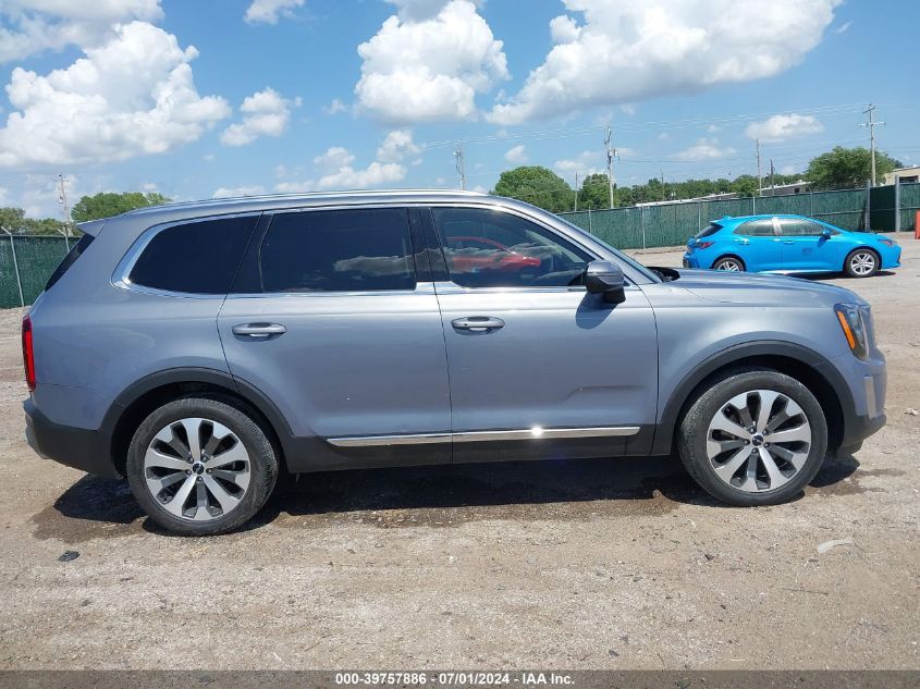 2022 Kia Telluride Ex VIN: 5XYP34HCXNG304434 Lot: 39757886